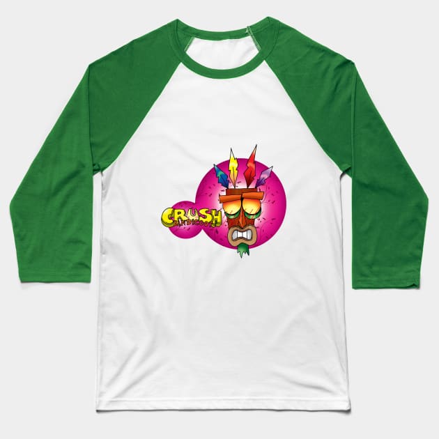 CrUsh Bandicoot Baseball T-Shirt by Namuzza94